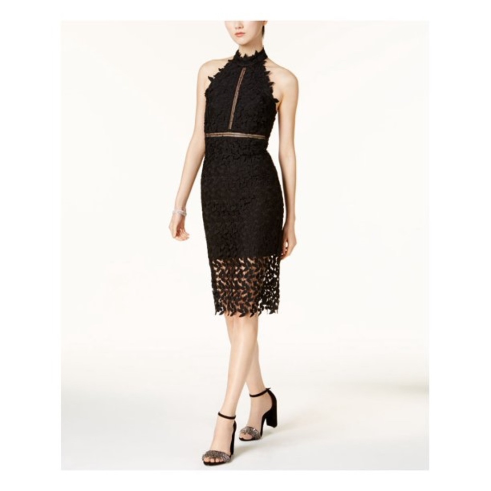 Bardot Gemma dress (lace halter)